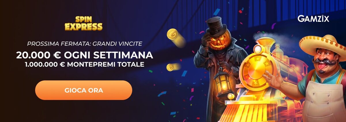 Spin Express nuove slot GratoWin